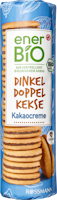 enerBiO Dinkel-Doppelkekse Kakaocreme