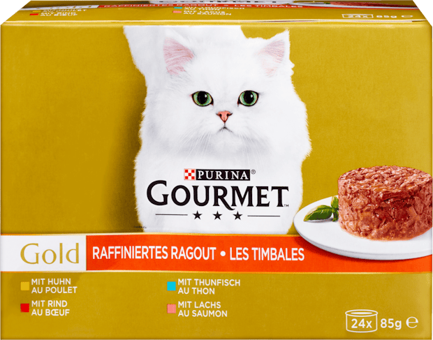 Purina Gourmet Gold Katzenfutter Raffiniertes Ragout