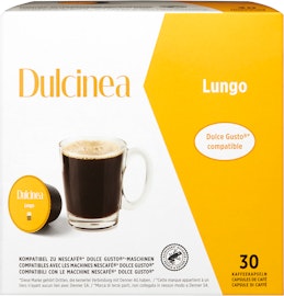 Capsules de café Lungo Dulcinea
