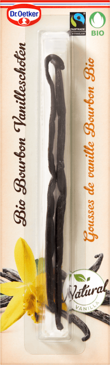 Gousses de vanille Bourbon bio Dr. Oetker