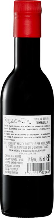 Brillo del Dia Tempranillo Vin d'Espagne PET