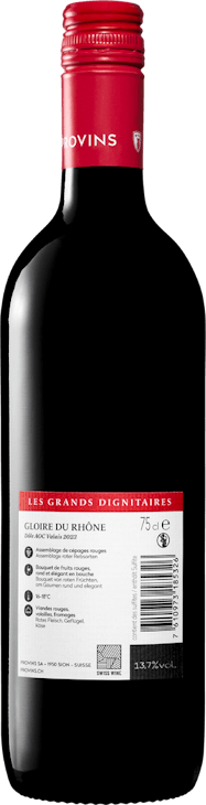 Gloire du Rhône Dôle du Valais AOC