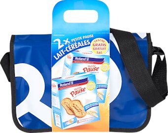 Roland Petite Pause lait mit Schultertasche Roland Petite Pause lait mit Schultertasche