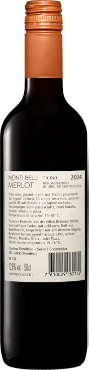 Monti Belli Merlot del Ticino DOC