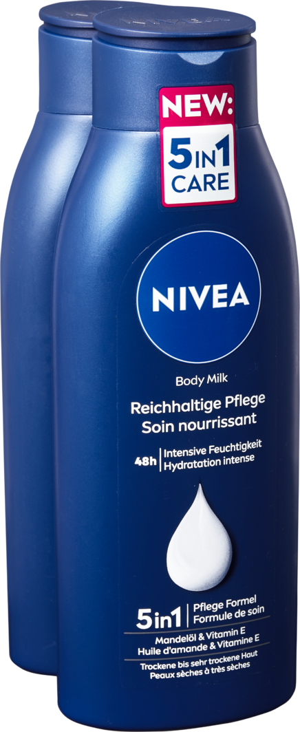 Nivea Body Milk Reichhaltige Pflege 5 in 1