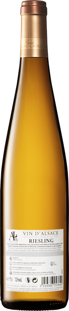 Cuvée Anne-Laure Riesling Vin d\'Alsace AOP - 6 Flaschen à 75 cl | Denner  Weinshop