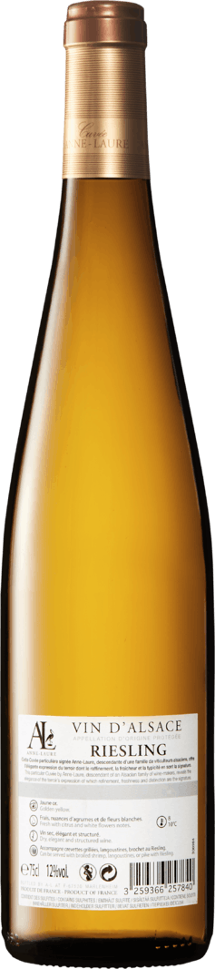 Cuvée Anne-Laure Riesling Vin d'Alsace AOP - 6 Flaschen à 75 cl | Denner  Weinshop
