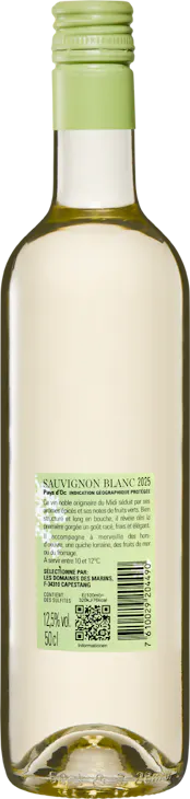 Verger du Soleil Sauvignon Blanc Vin de Pays d'Oc 50