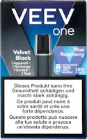 Veev One Velvet Black Blue Raspberry