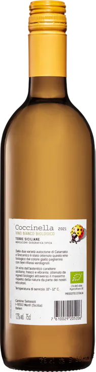 Bio Coccinella Bianco Terre Siciliane IGT