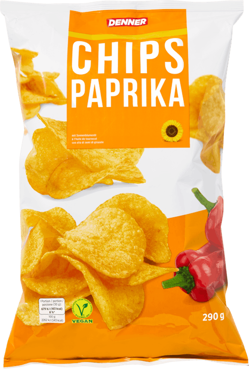 Chips Paprika Denner