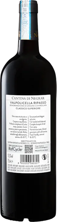Cantina di Negrar Ripasso della Valpolicella Classico Superiore DOC