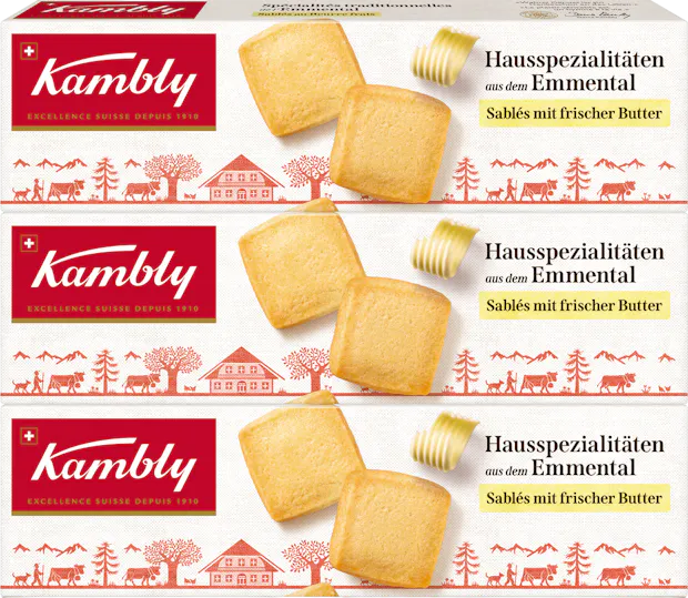 Sablés Spécialités traditionnelles de l’Emmental Kambly