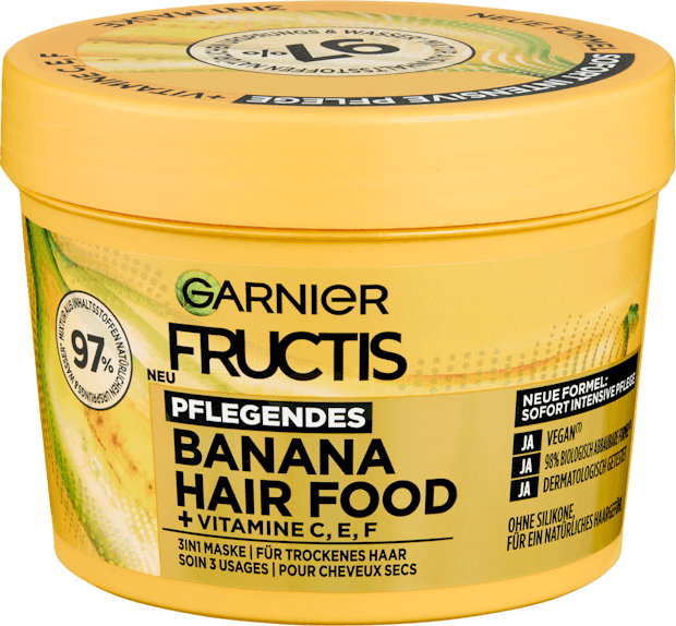 Garnier Fructis Hair Food Banana Maske