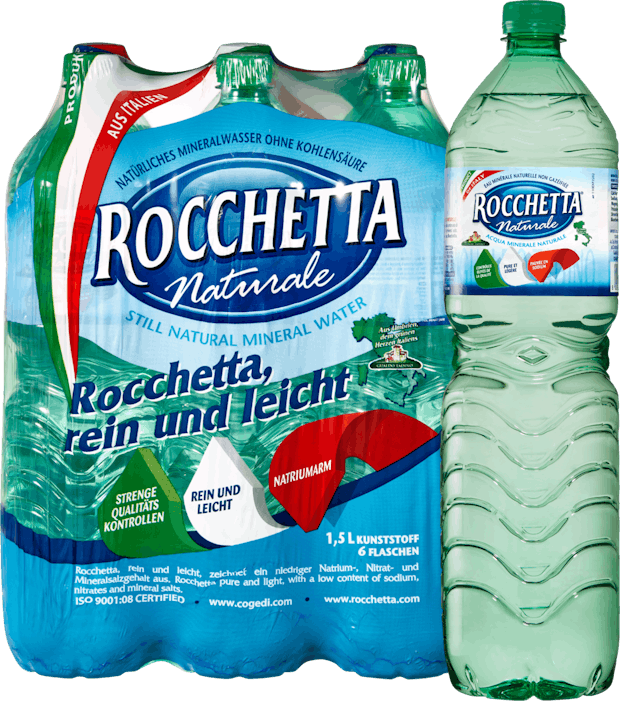 Acqua minerale Naturale Rocchetta