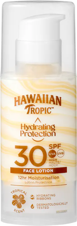 Lotion protectrice pour le visage Hawaiian Tropic FPS 30