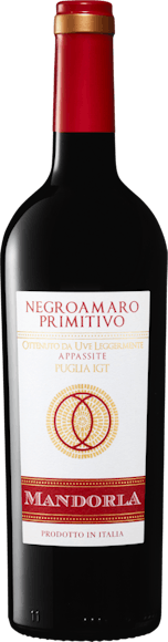 Mandorla Negroamaro/Primitivo di Puglia IGT  De face