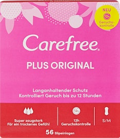 Carefree Slipeinlagen Plus Original Carefree Slipeinlagen Plus Original