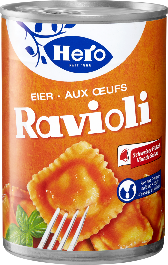 Hero Eier-Ravioli