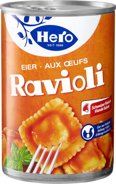 Hero Raviolis aux œufs 430g