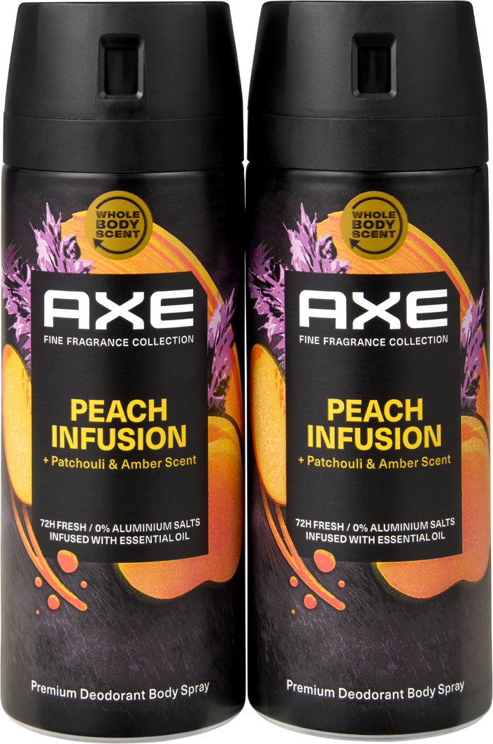 Axe Fine Fragrance Deo Bodyspray Peach Infusion