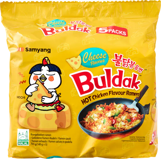 Samyang Buldak Hot Chicken Cheese Flavour