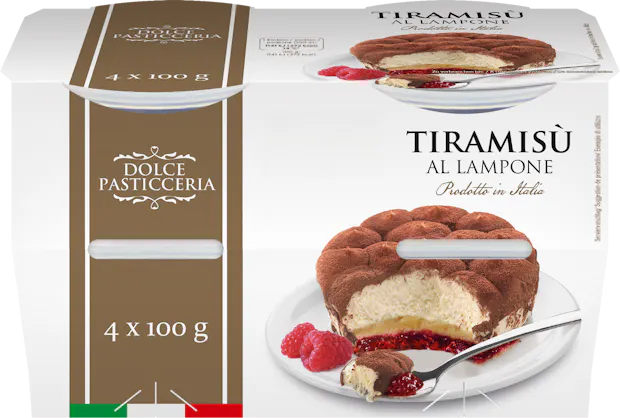 Dolce Pasticceria Tiramisù Himbeere