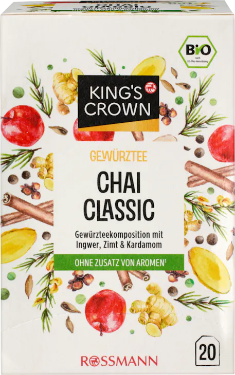 KingSC Thé épicé bio Chai Classic 