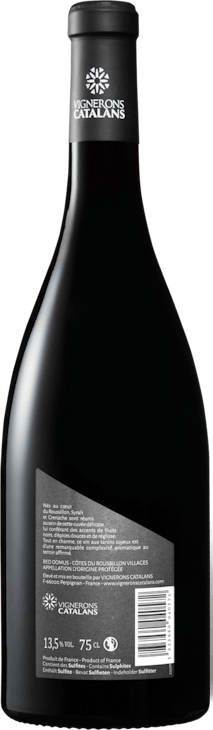 Red Domus Côtes du Roussillon Villages AOP