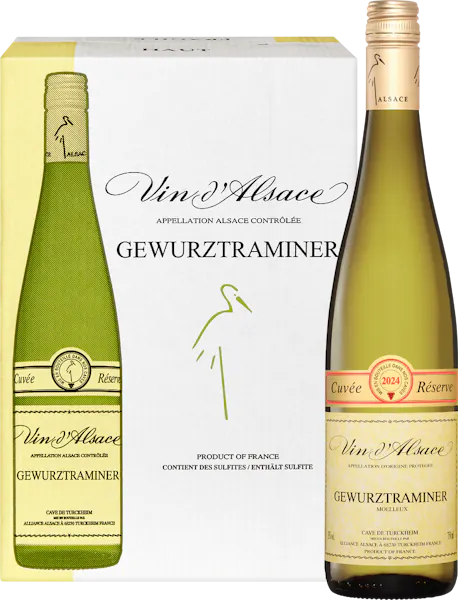 Gewürztraminer Cuvée Réserve d’Alsace AOC 6x750ml