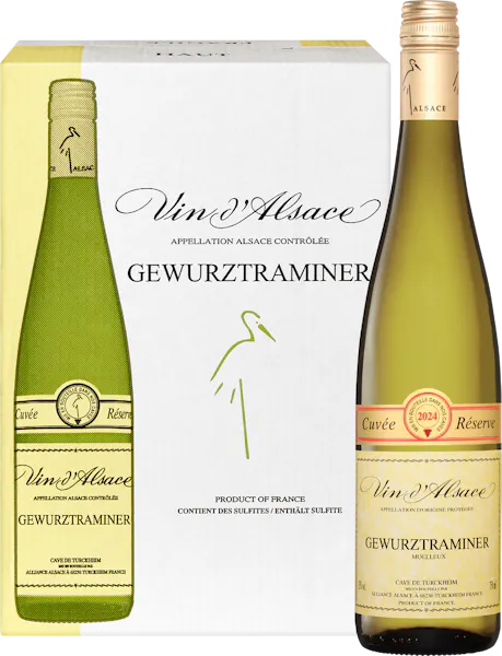 Gewürztraminer Cuvée Réserve d’Alsace AOC 6x750ml