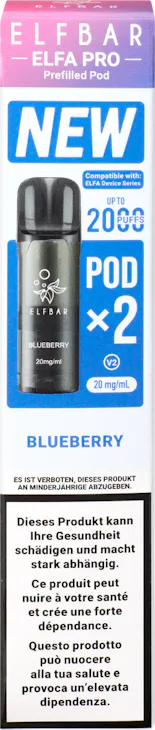 Elfbar Elfa Pro Pods Blueberry