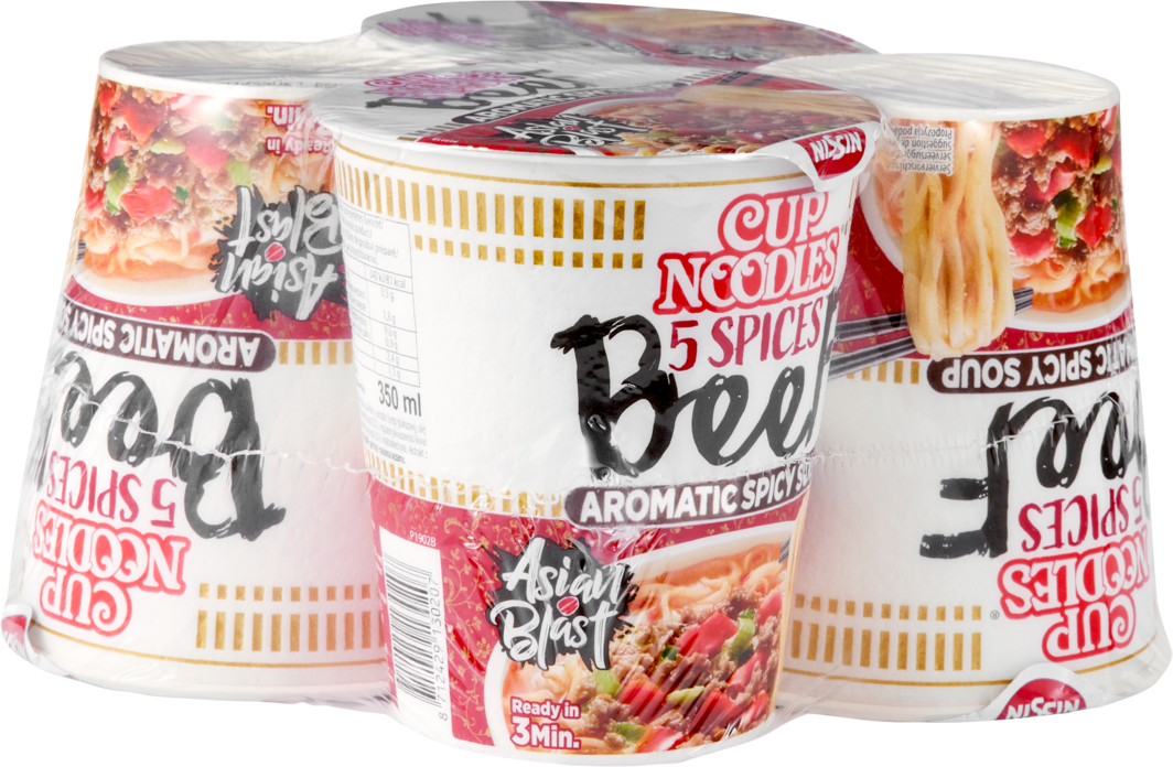 Nissin Cup Noodles Beef