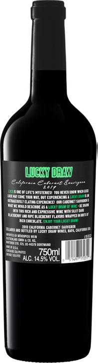 Lucky Draw Cabernet Sauvignon California