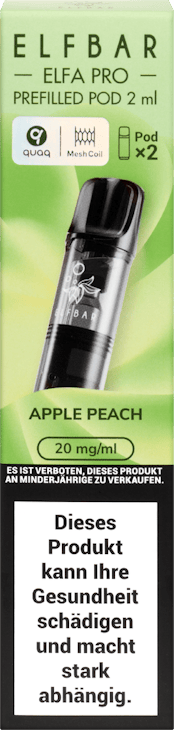 Elfbar Elfa Pro Pods Apple Peach