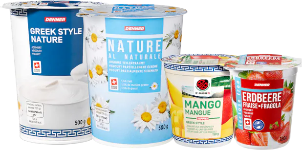 20% ab 4 Stück auf allle Denner Joghurts im Einzelpack*