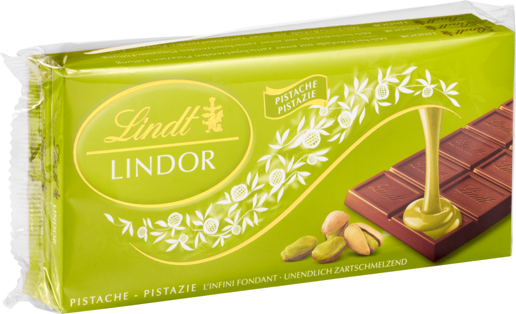 Lindt Lindor Tafelschokolade Pistazie