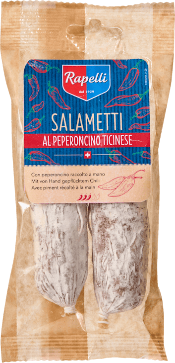 Salametti au piment tessinois Rapelli