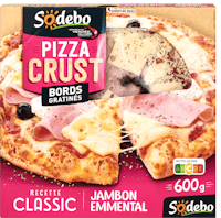 Pizza Crust Classic Prosciutto Emmental Sodebo