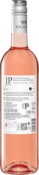 JP Azeitão Rosado Vinho Regional Península de Setúbal (Rückseite)