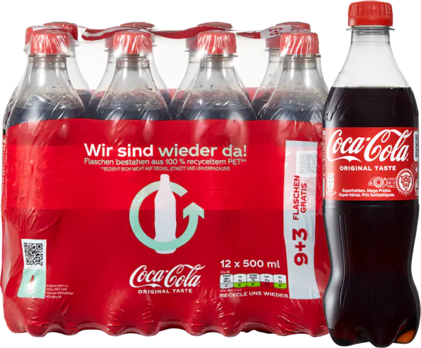 Coca-Cola Classic 12x500ml