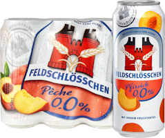 Bière Pêche 0.0% Feldschlösschen
