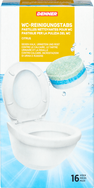 Tabs de nettoyage pour WC Denner 