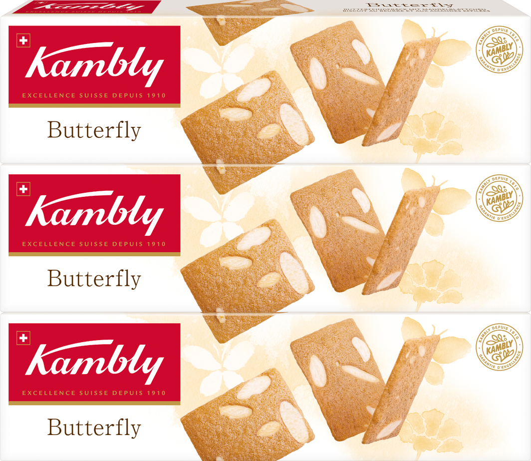 Kambly Biscuits Butterfly