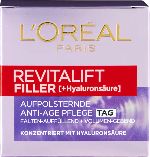 L’Oréal Revitalift Filler Anti-Age-Pflege Tag