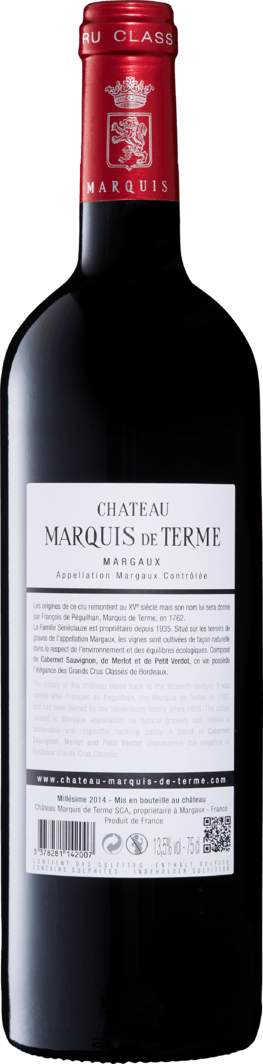 Château Marquis de Terme - | 75 Denner 1 à Weinshop cl Flasche