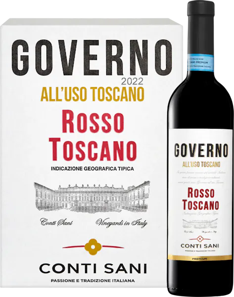 Conti Sani Governo all’uso Toscano Rosso