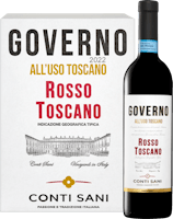 Conti Sani Governo all'uso Toscano Rosso
