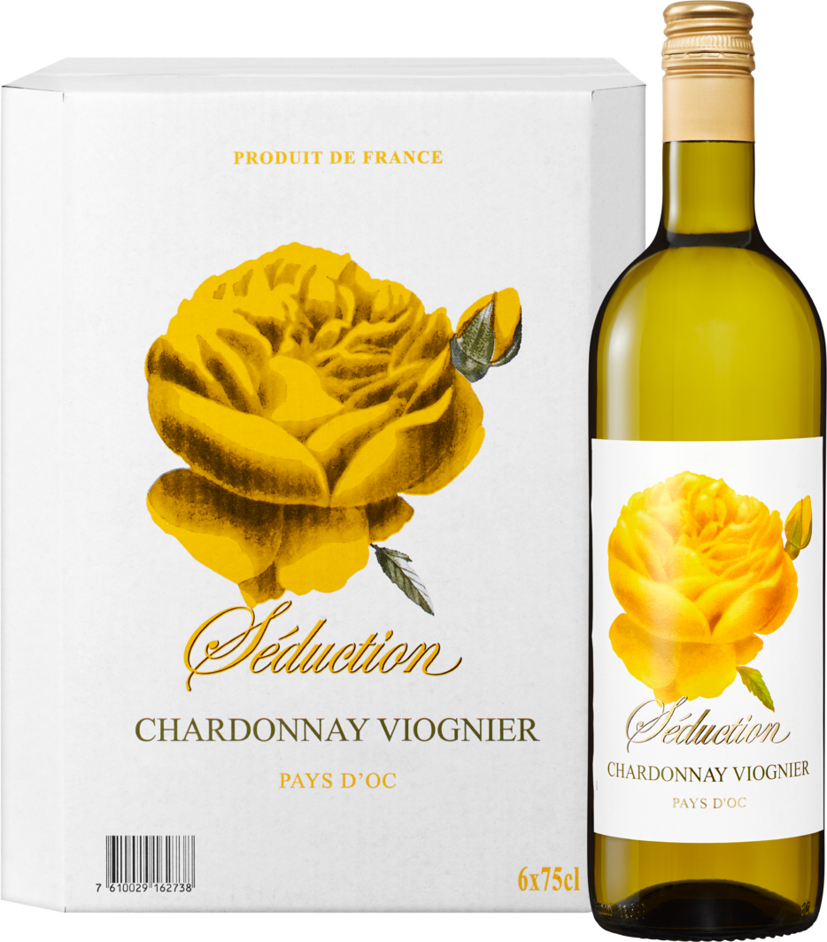 Séduction Chardonnay/Viognier Pays d\'Oc IGP - 6 Flaschen à 75 cl | Denner  Weinshop