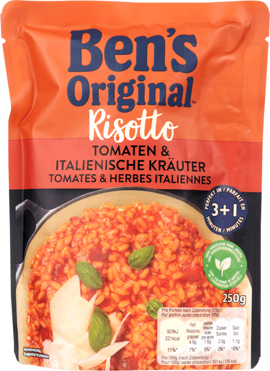 Risotto Tomates & Herbes italiennes Ben’s Original